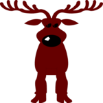 Reindeer 07 Clip Art