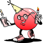 The Birthday Orange Clip Art