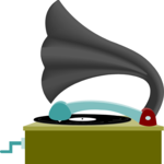 Gramophone 04 Clip Art