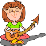 Guitarist 86 Clip Art