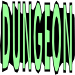 Dungeon - Title Clip Art