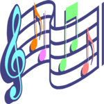 Musical Notes 06 Clip Art