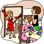 Dressed Up Clip Art