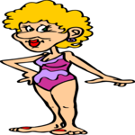 Woman in Bathing Suit 1