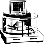 Food Processor 4 Clip Art