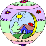 Easter Egg 16 Clip Art