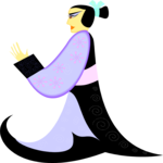 Asian Woman 10 Clip Art