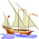 Ship 092 Clip Art