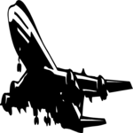 Plane 098 Clip Art