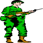 Soldier 06 (3) Clip Art