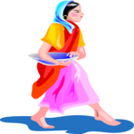 Indian Woman 2 Clip Art