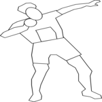 Shot-Put 7 Clip Art