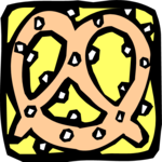 Pretzel 06 Clip Art