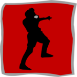 T & F - Shot Put 3 Clip Art