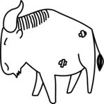 Bull 01 Clip Art