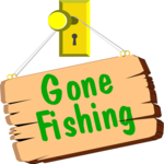 Gone Fishing Clip Art