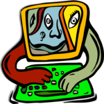 Computer - Abstract Clip Art