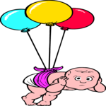 Baby & Balloons 1