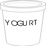 Yogurt 1 Clip Art