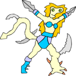 Mutant Warrior 37 Clip Art