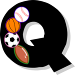 Sporty Q Clip Art