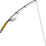 Fishing Rod 5 Clip Art