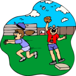 Baseball - Players 3 Clip Art