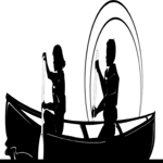 Canoeing - Kids Clip Art