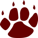 Pawprint 03 Clip Art