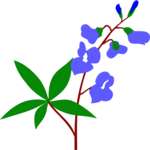 Blue Bonnet Clip Art