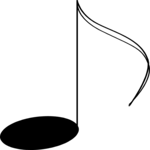 Musical Note 37 Clip Art