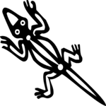 Lizard 2 Clip Art