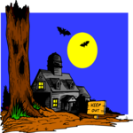 Haunted House 11 Clip Art