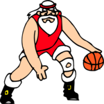 Basketball - Santa