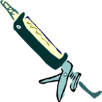 Caulk Gun 2 Clip Art