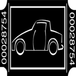 Car Ticket Clip Art