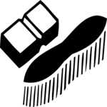 Shoe Shine Kit Clip Art