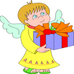 Angel with Gift