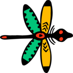 Dragonfly 8 Clip Art