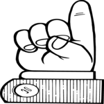 Finger Pointing 137 Clip Art