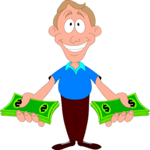 Man Holding Money 1