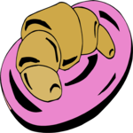 Croissant 12 Clip Art