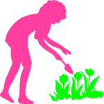 Gardening Silhouette