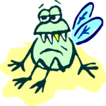 Flying Insect - Tired Clip Art