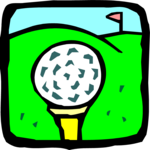 Golf Ball & Tee 2