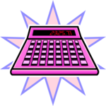 Calculator 21 Clip Art