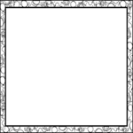 Balloons & Confetti Frame 1