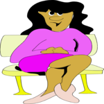 Legs Crossed 3 Clip Art