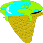 Ice Cream Cone - Globe
