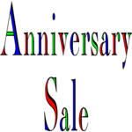 Anniversary Sale 5 Clip Art